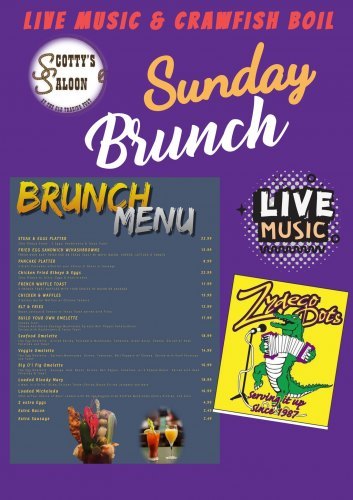 Sunday Brunch with the Zydeco Dots at Scotty's