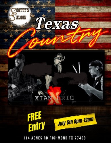 Texas Country Music w/XianEric Band