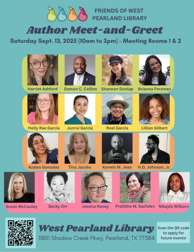 Book Sale & Local Author Meet and Greet