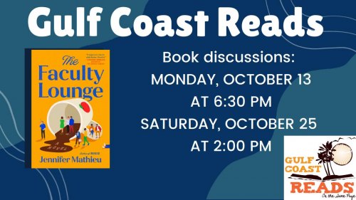 Gulf Coast Reads Book Discussion