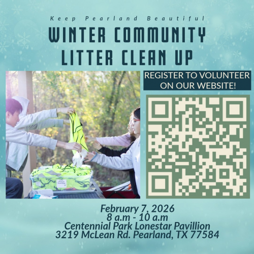 Winter Community Litter Clean Up
