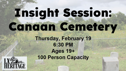 Insight Session: Canaan Cemetery