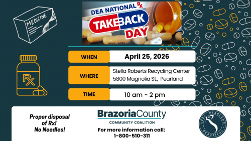 DEA National Presciption Drug Take Back Day