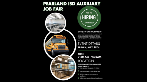 Pearland ISD Auxiliary Job Fair
