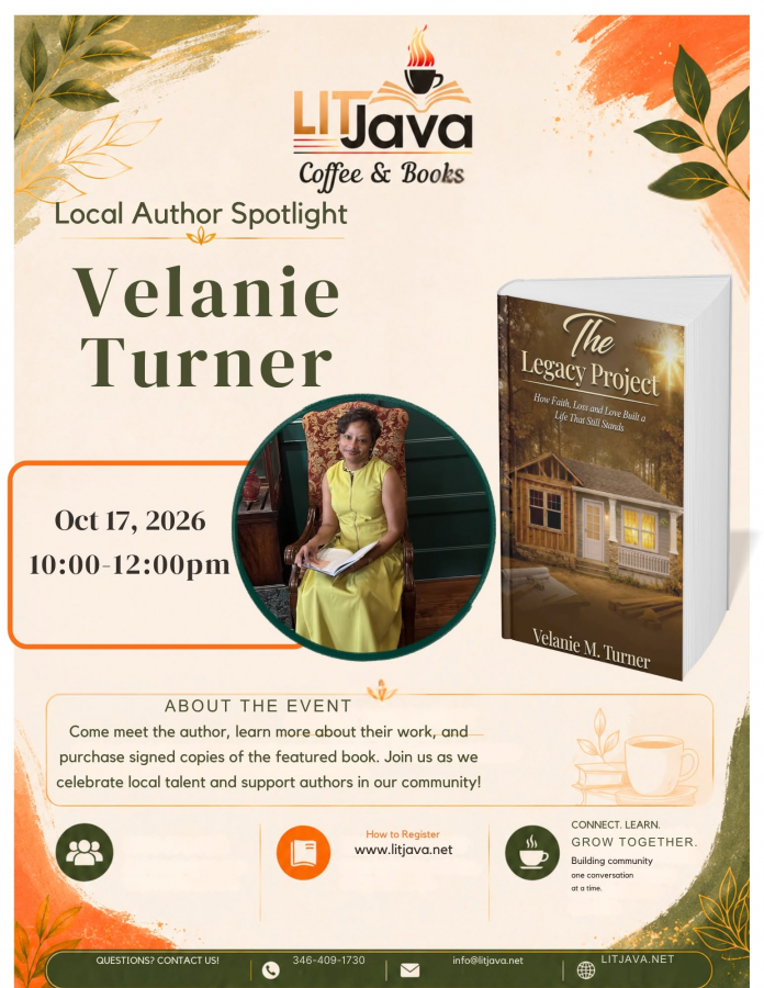 Local Author Spotlight - Velanie Turner
