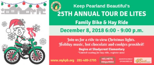 25th Annual Tour De Lites Family Bike and Hay Ride (Preregistraiton for Hayride required.)