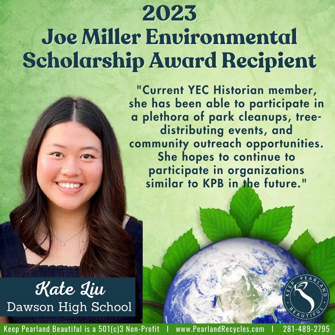 2023 Scholarship Winners! Congratulations to the 2023 Keep Pearl