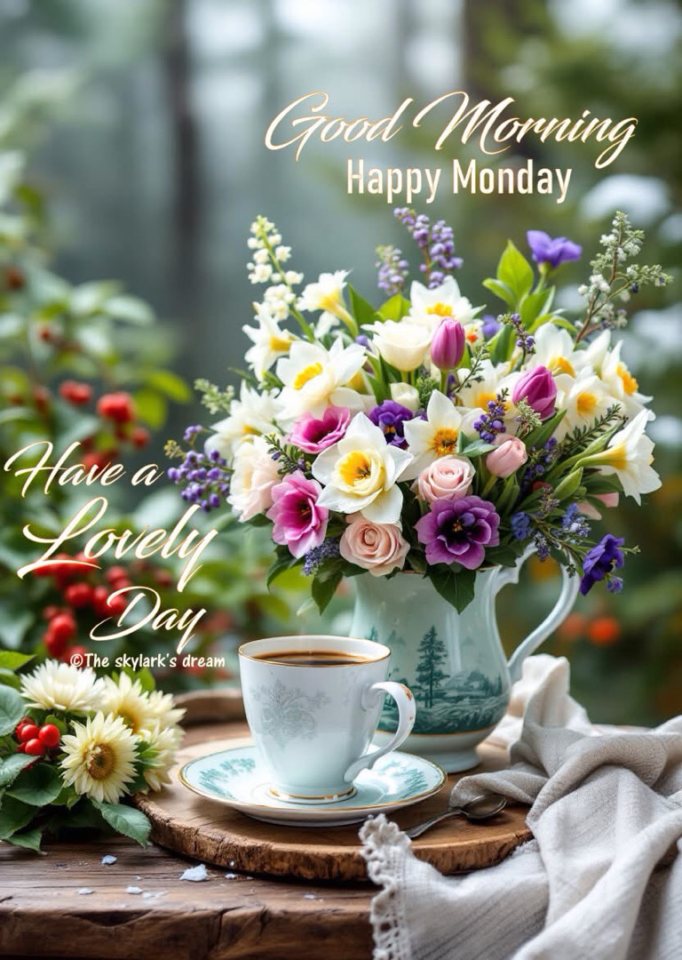 Good Morning! I hope you all have a wonderful day!