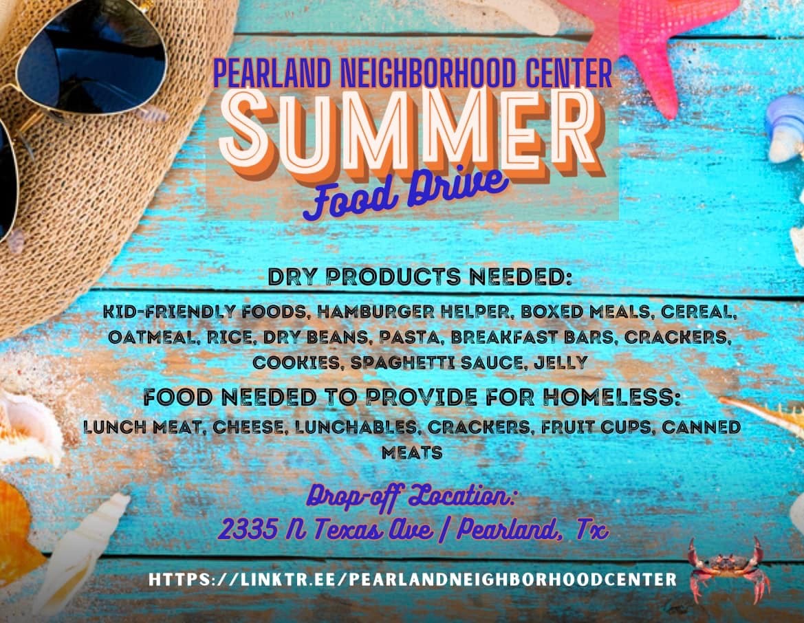 Pearland Neighborhood Center Needs Your Help!