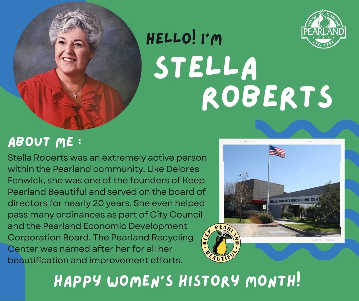 Remembering Stella Roberts....