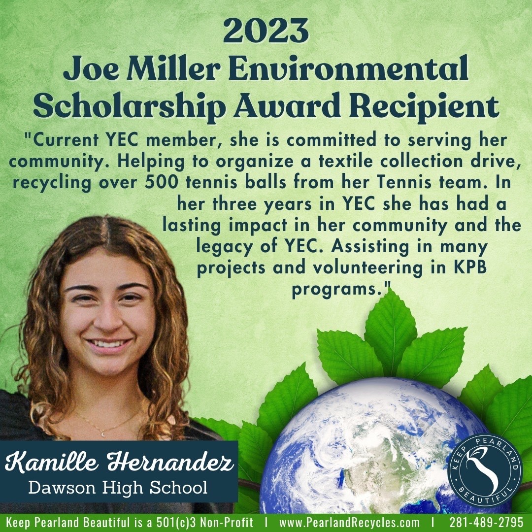 2023 Scholarship Winners! Congratulations to the 2023 Keep Pearl