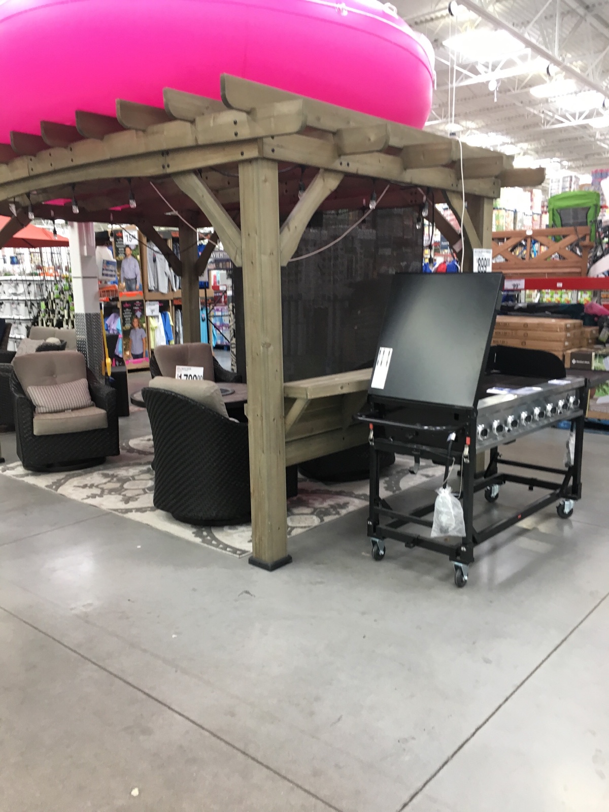 My husband and I were thinking about buying this pergola kit fro