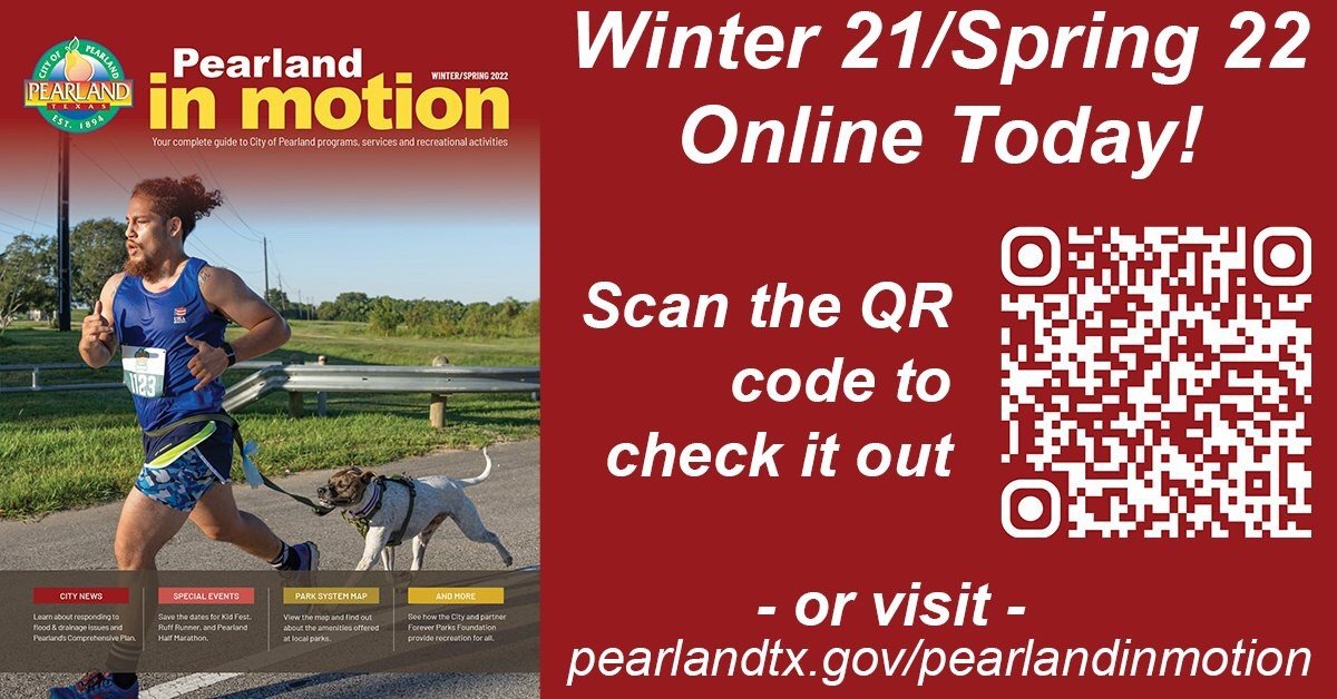 Pearland in Motion Winter 2021/Spring 2022