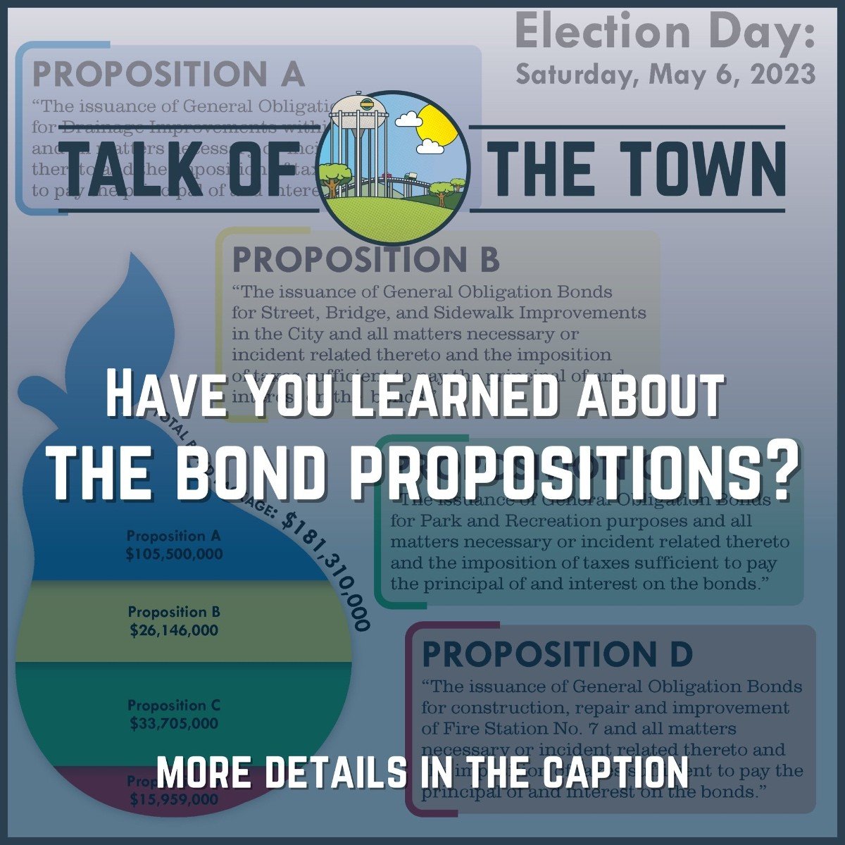 Talk of the Town - Understanding the 2023 Bond Propositions