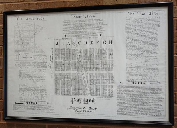 Original Town Site Plans for Pearlan......
