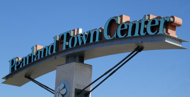 Pearland Town Center Sign