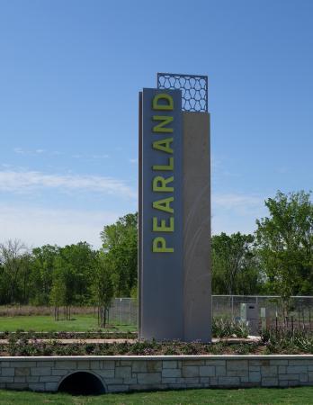 Pearland Town Center Entrance